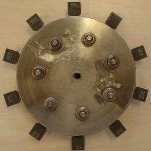 Rotor with Test Blades